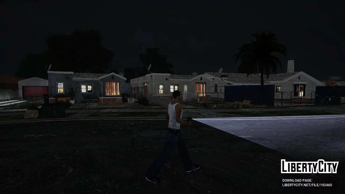 Lampe de poche de Joel de The Last Of Us 2 fonctionnant / GTA San Andreas