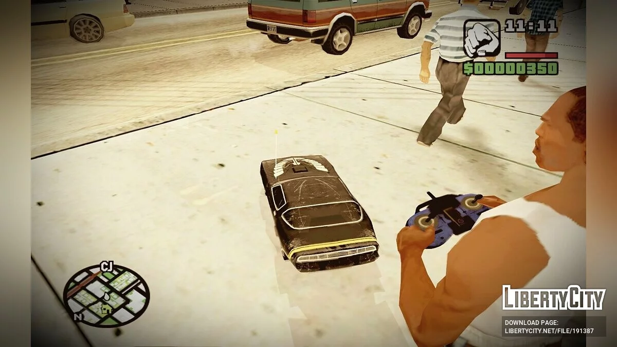 Veículos de controle remoto em qualquer lugar v1.1 / GTA San Andreas