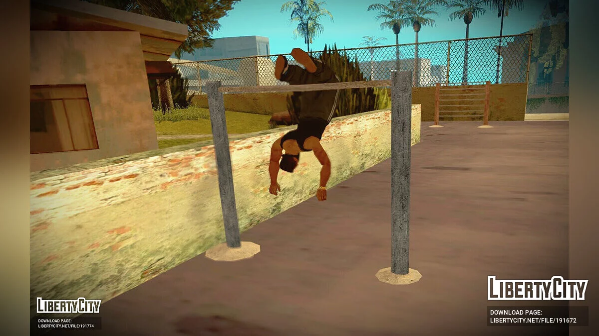 Street Workout v2.1 [PC + Mobile] / GTA San Andreas