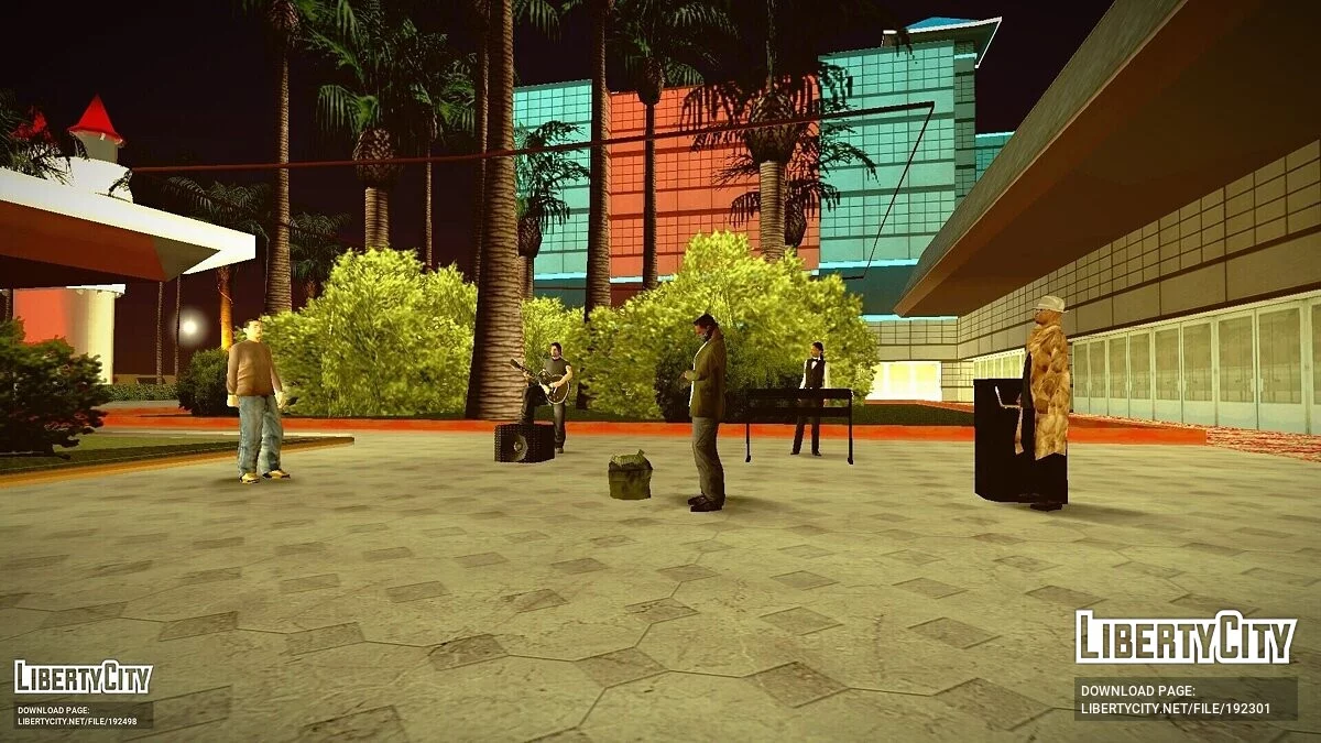 Уличные музыканты v4.0 / GTA San Andreas