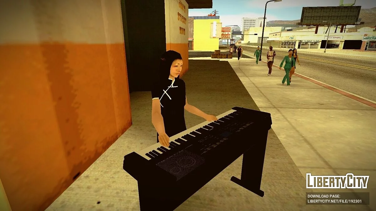 Уличные музыканты v4.0 / GTA San Andreas