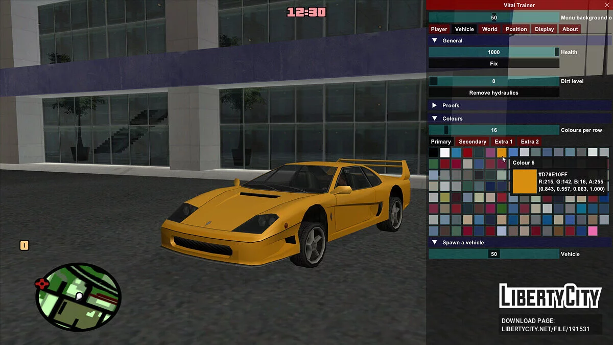 Vital Trainer / GTA San Andreas