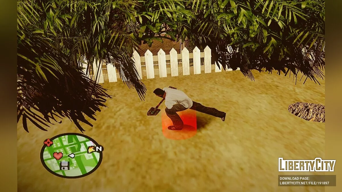 Вирощування овочів будь-де / GTA San Andreas