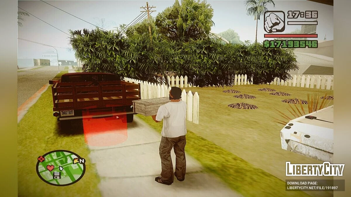 Вирощування овочів будь-де / GTA San Andreas