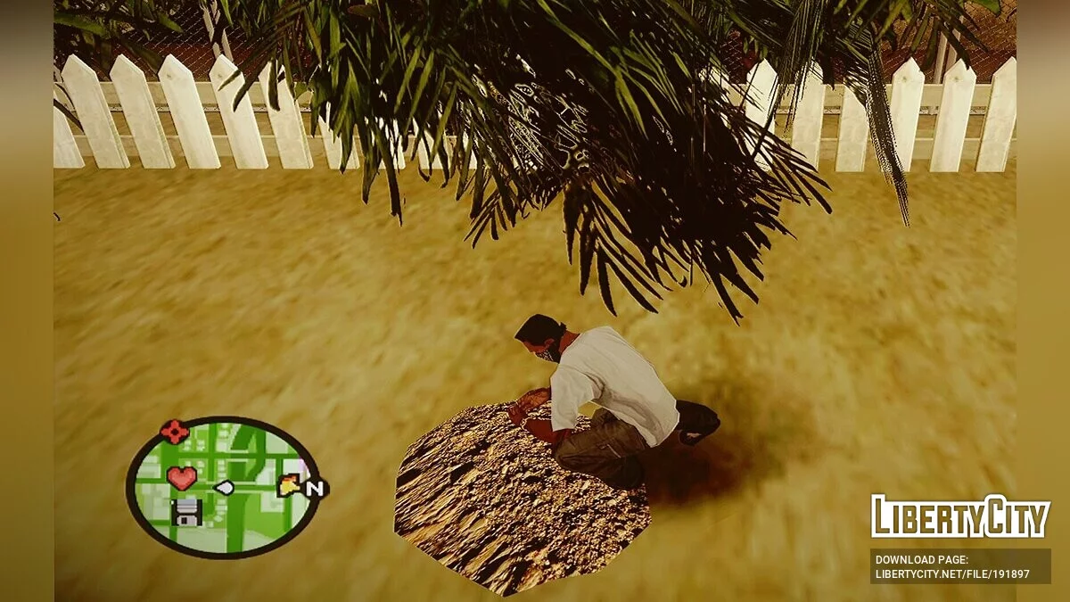Вирощування овочів будь-де / GTA San Andreas