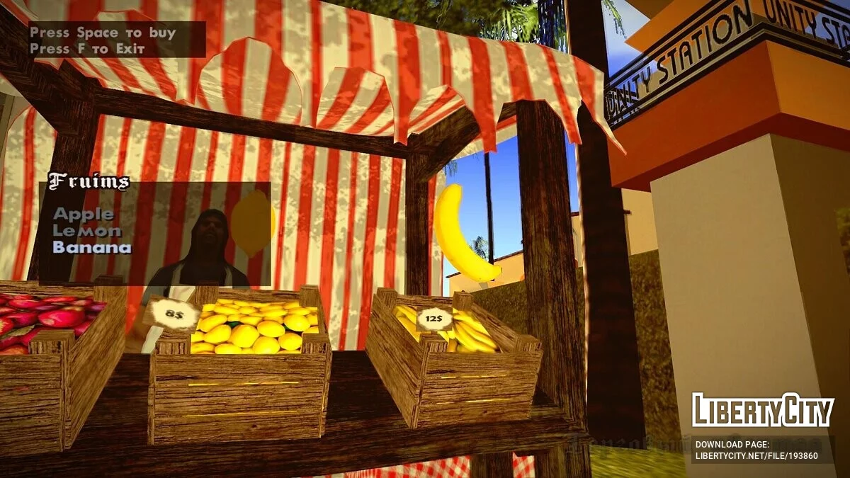 Kiosco de frutas / GTA San Andreas