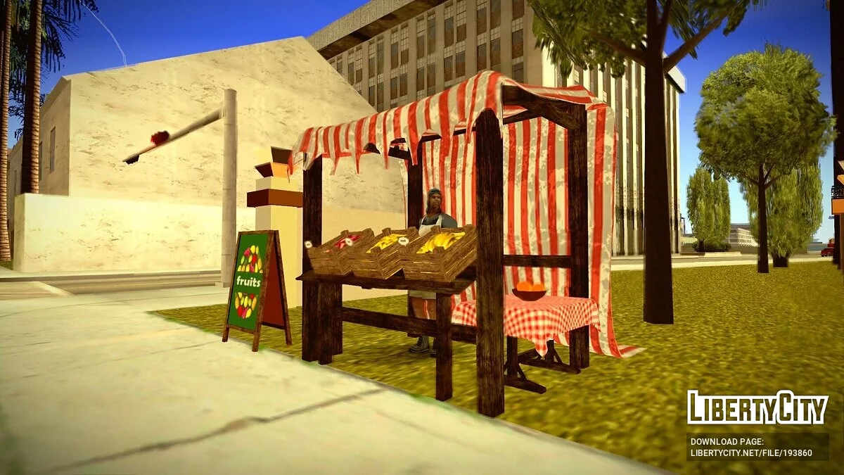 Kiosco de frutas / GTA San Andreas