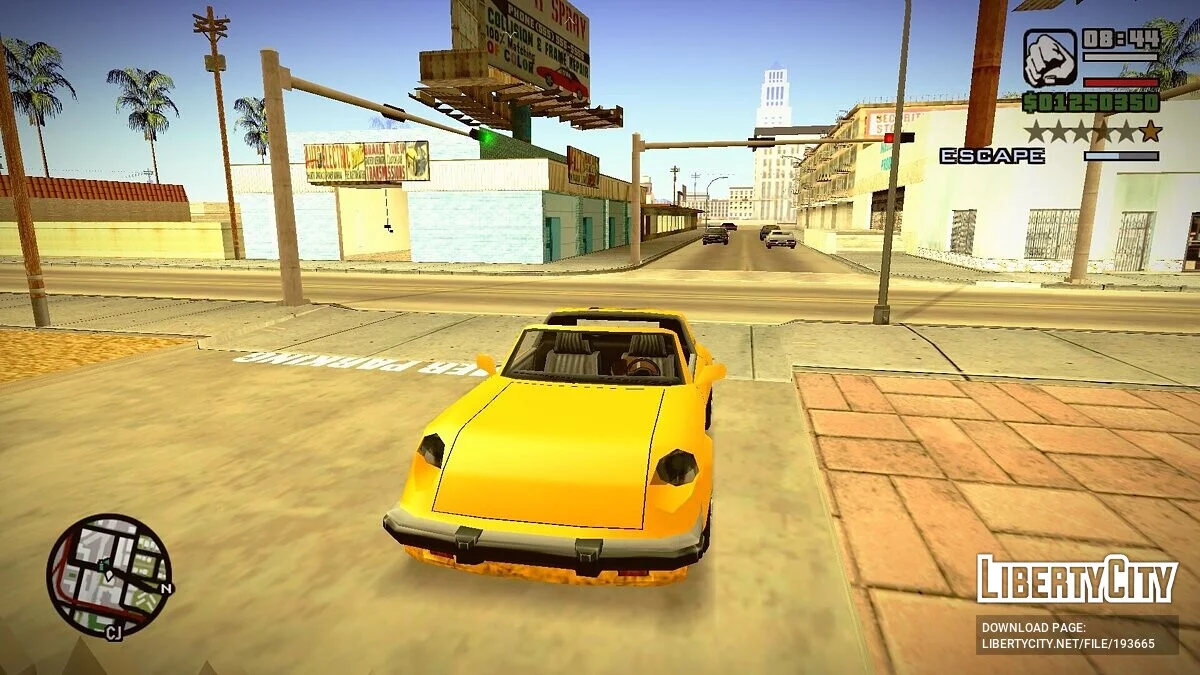 Bersembunyi di dalam mobil seperti di GTA 5 v1.2 / GTA San Andreas