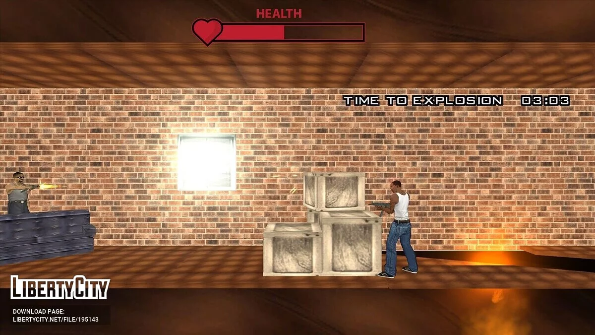 2D Platformer MOD Escape Stories / GTA San Andreas