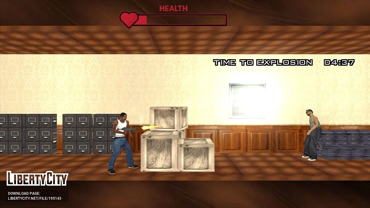 2D Platformer MOD Escape Stories / GTA San Andreas