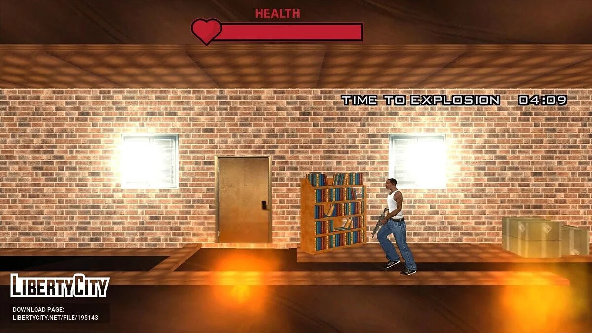 2D Platformer MOD Escape Stories / GTA San Andreas
