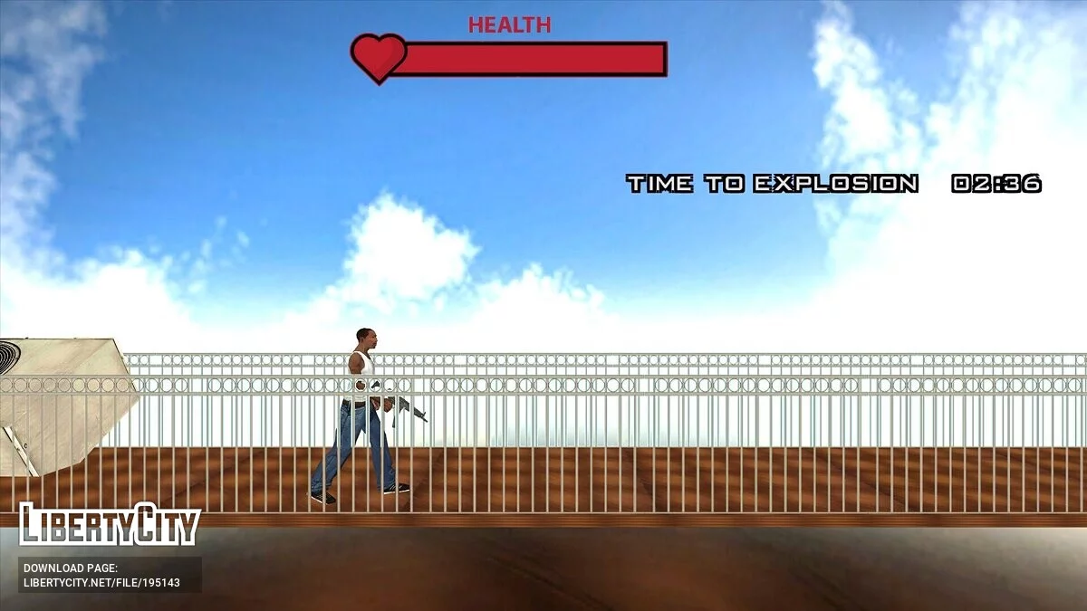 2D Platformer MOD Escape Stories / GTA San Andreas