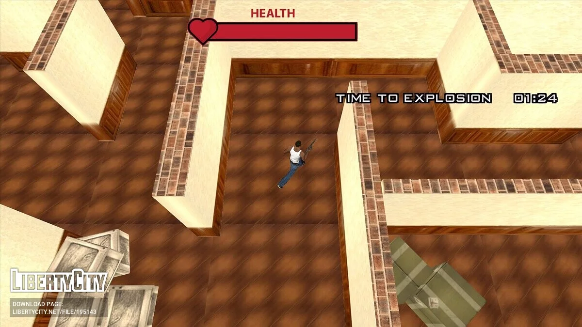 2D Platformer MOD Escape Stories / GTA San Andreas