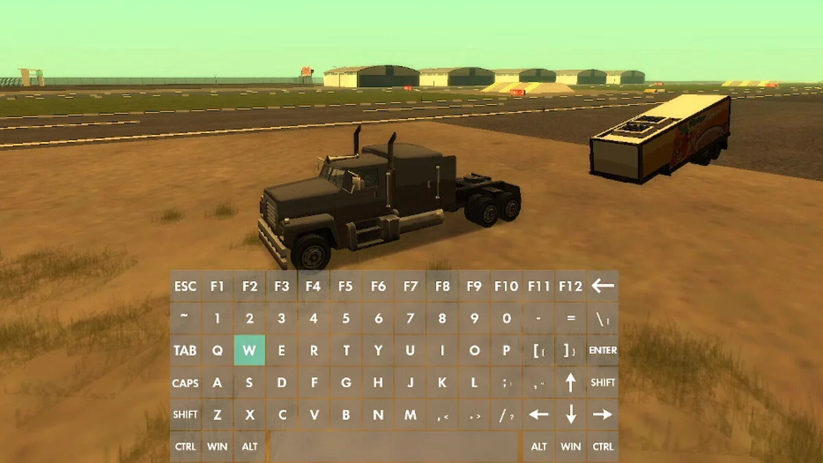 Desconectar o reboque v1 / GTA San Andreas