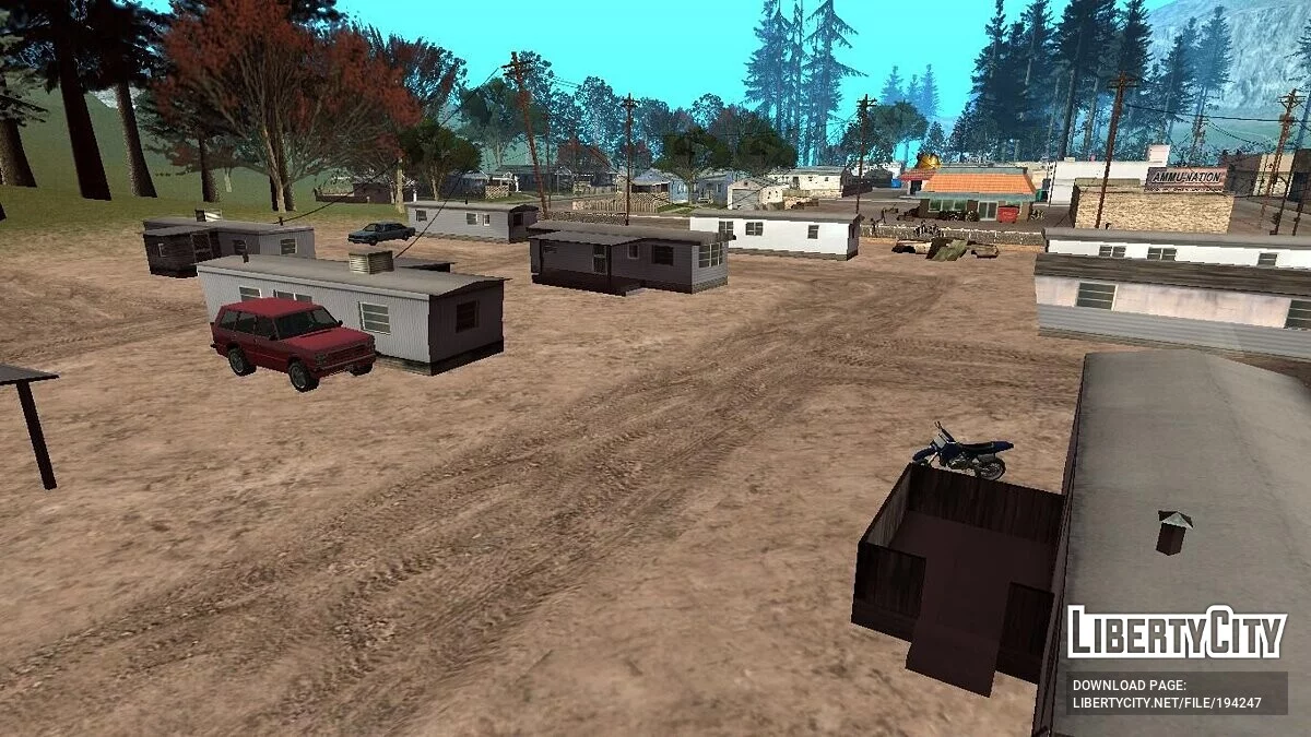 Gifted Rides - New Parked Vehicles v1.1 / GTA San Andreas