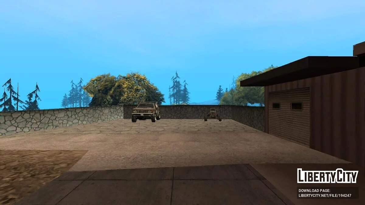 Gifted Rides - New Parked Vehicles v1.1 / GTA San Andreas