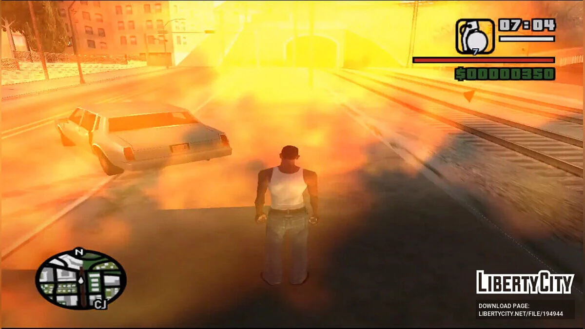 Unendliche Gesundheit + Erweiterte Gesundheitsleiste / GTA San Andreas