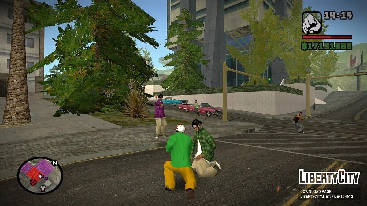 Sekutu membangkitkan CJ / GTA San Andreas