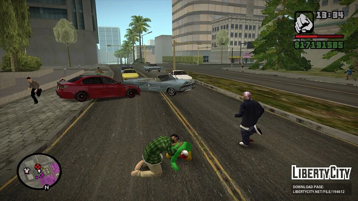 Sekutu membangkitkan CJ / GTA San Andreas