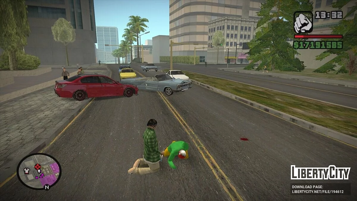 Sekutu membangkitkan CJ / GTA San Andreas