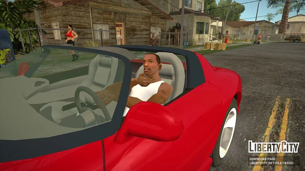 AFK анимация в машине v1.4 [PC + Mobile] / GTA San Andreas