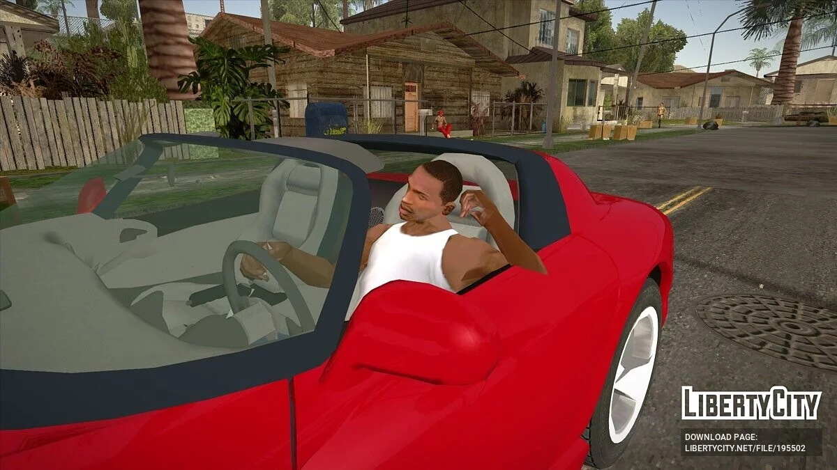 AFK анимация в машине v1.4 [PC + Mobile] / GTA San Andreas