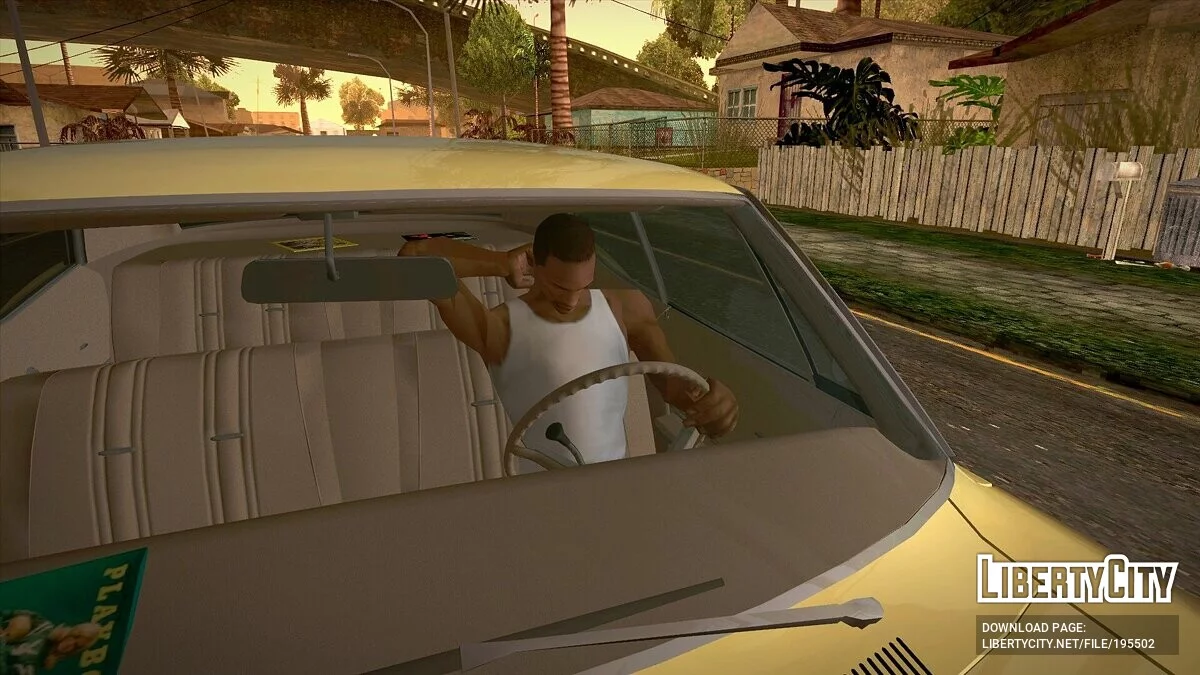 AFK анимация в машине v1.4 [PC + Mobile] / GTA San Andreas