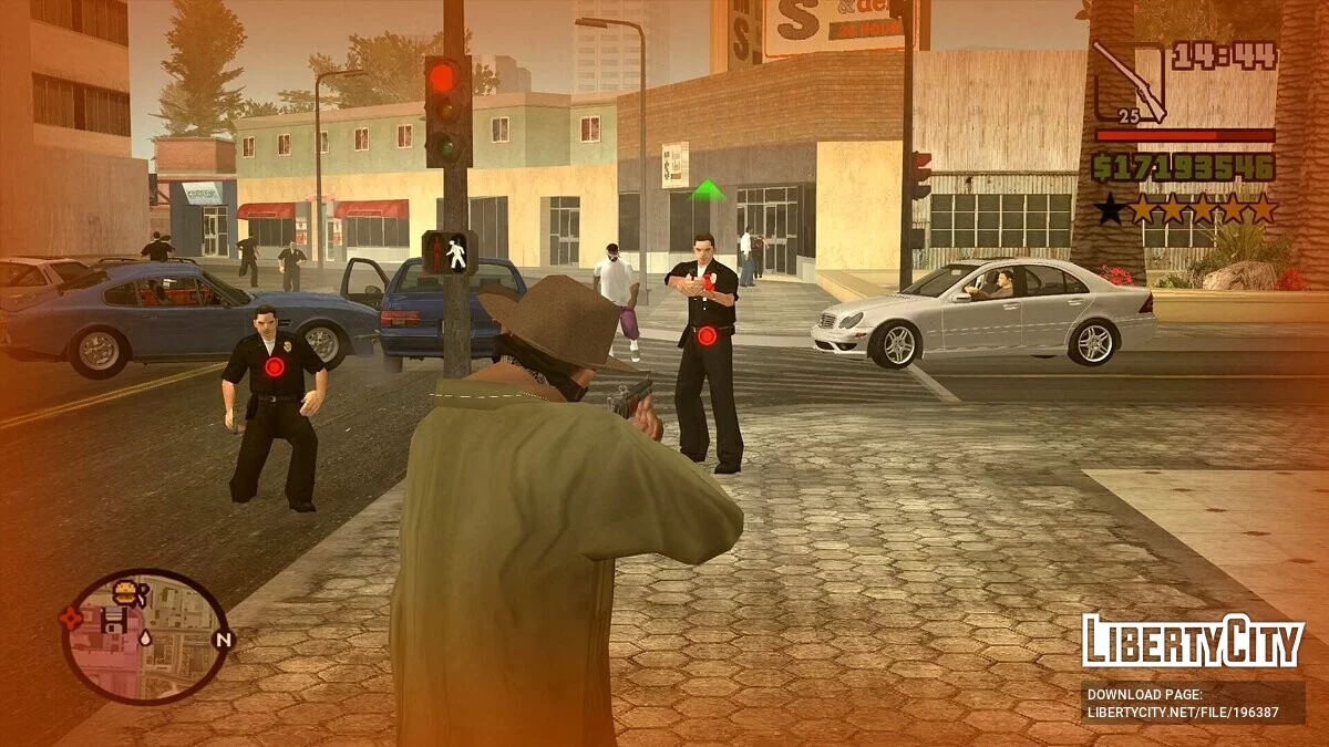 Dead Eye из RDR2 / GTA San Andreas