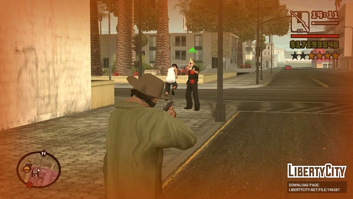Dead Eye из RDR2 / GTA San Andreas