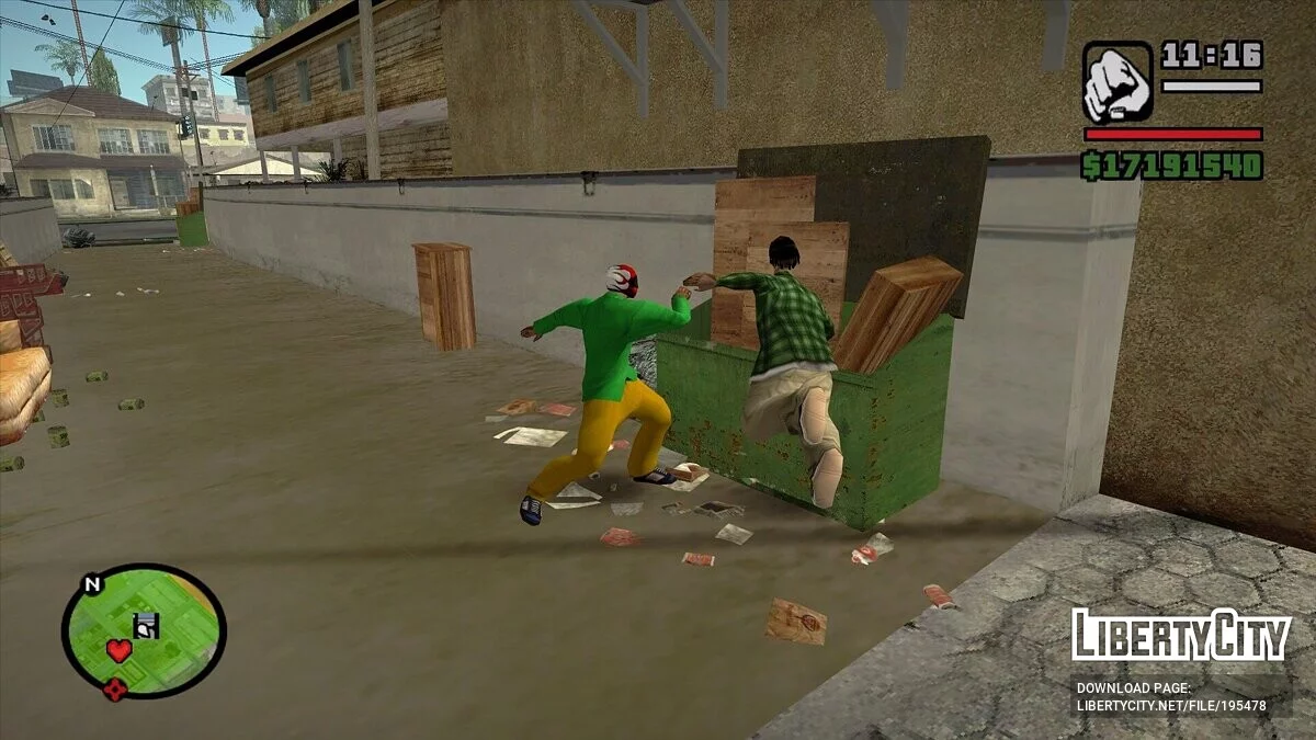 Environmental kills v1.1 / GTA San Andreas