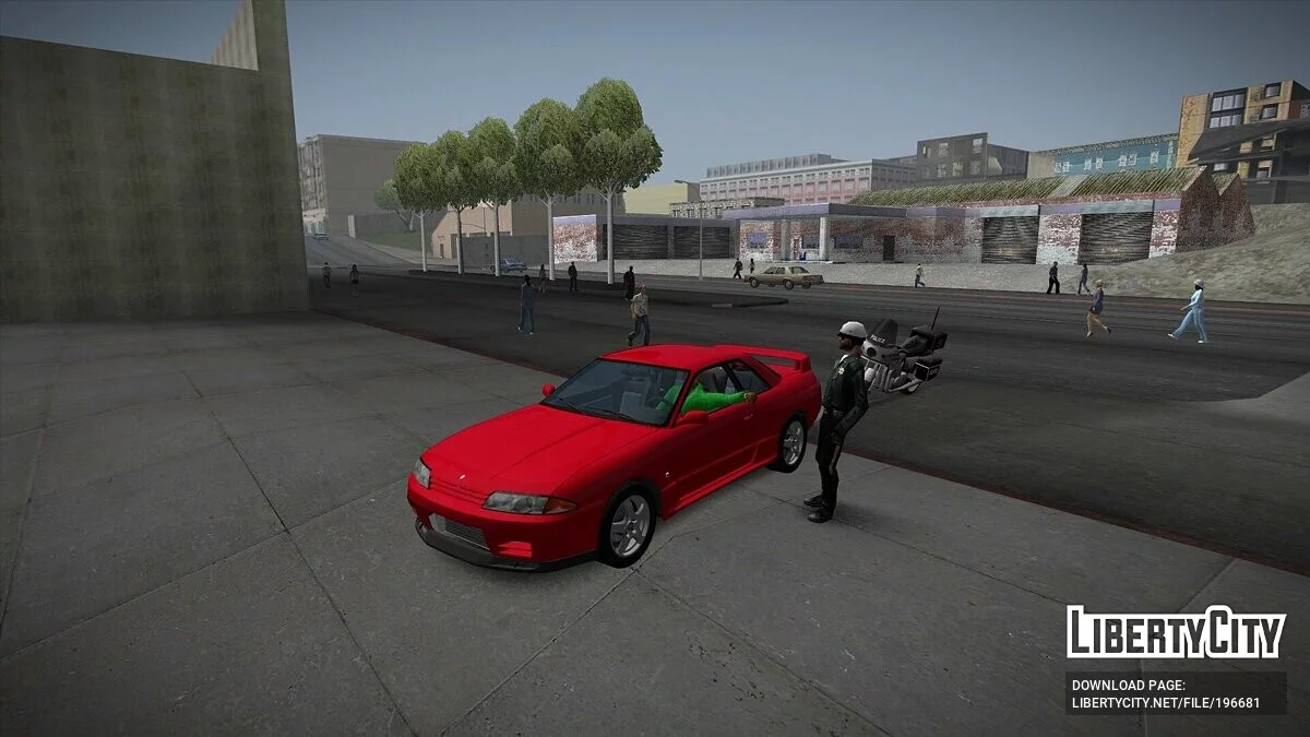 Реакция полиции на нарушения ПДД v2.0 (Fix) / GTA San Andreas