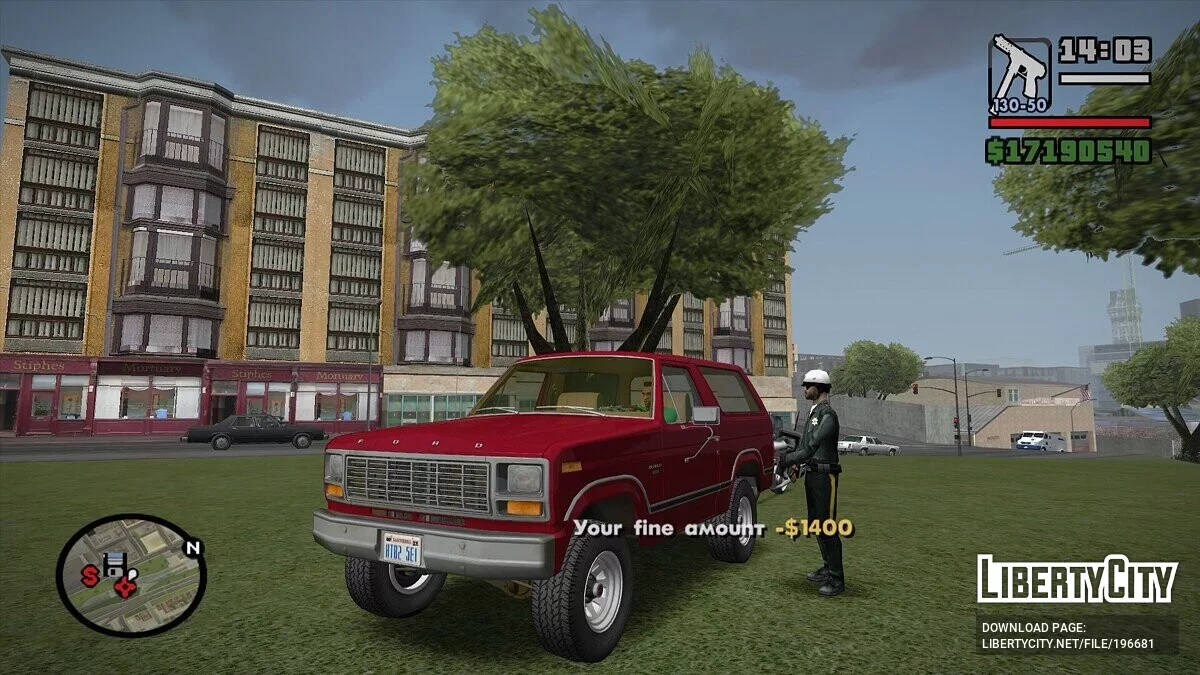 Реакция полиции на нарушения ПДД v2.0 (Fix) / GTA San Andreas