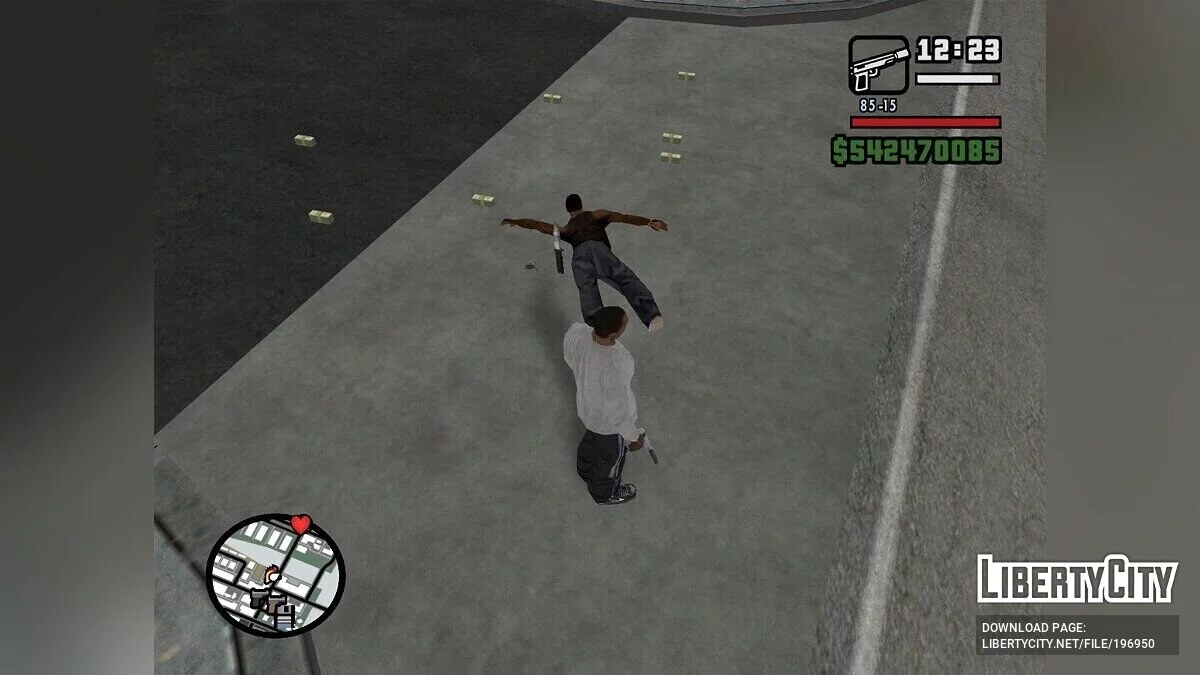 Drug dealer's weapons / GTA San Andreas