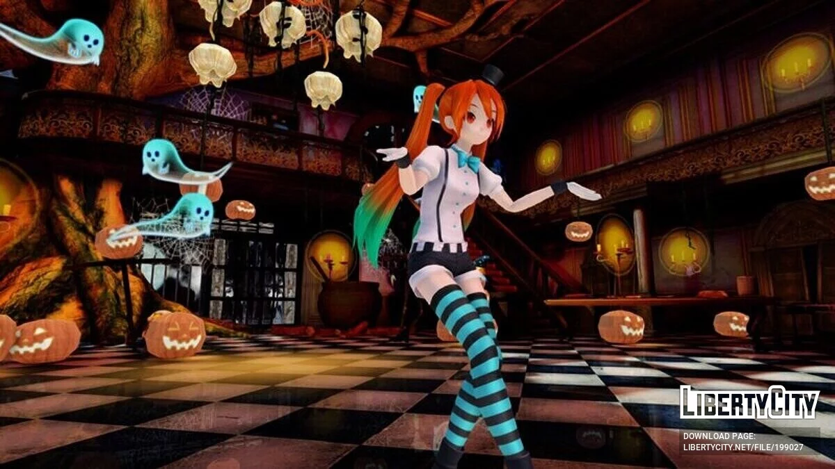 Mimpi Lucu Mrs Pumpkins: Tari + Panggung / GTA San Andreas