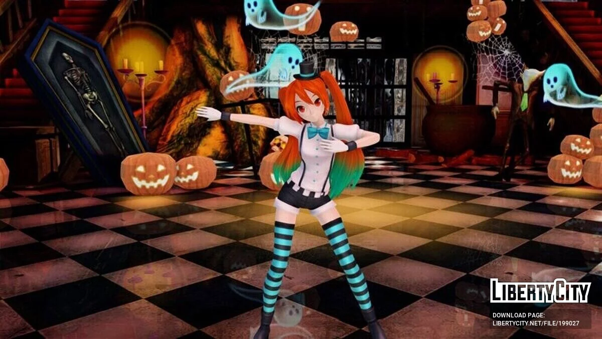 Mimpi Lucu Mrs Pumpkins: Tari + Panggung / GTA San Andreas
