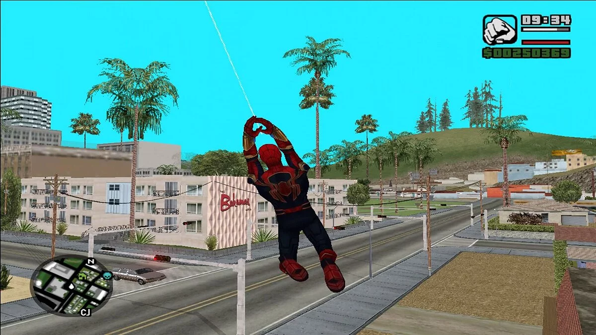 Spiderman Mod / GTA San Andreas