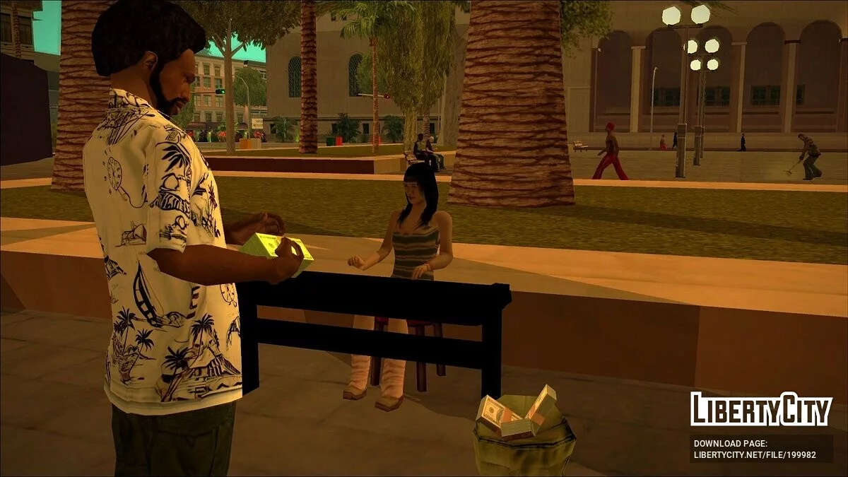 Piétons Occupés : Projet d'Événements Peds / GTA San Andreas