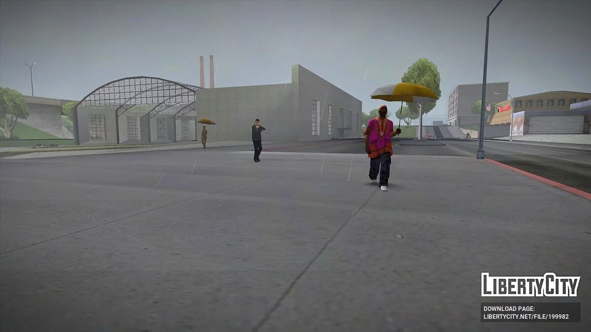 Piétons Occupés : Projet d'Événements Peds / GTA San Andreas