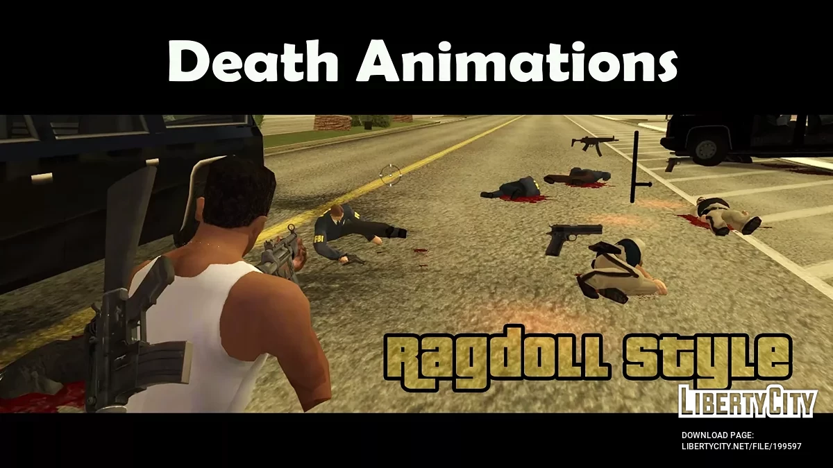 Animacje Śmierci: Styl Ragdoll / GTA San Andreas