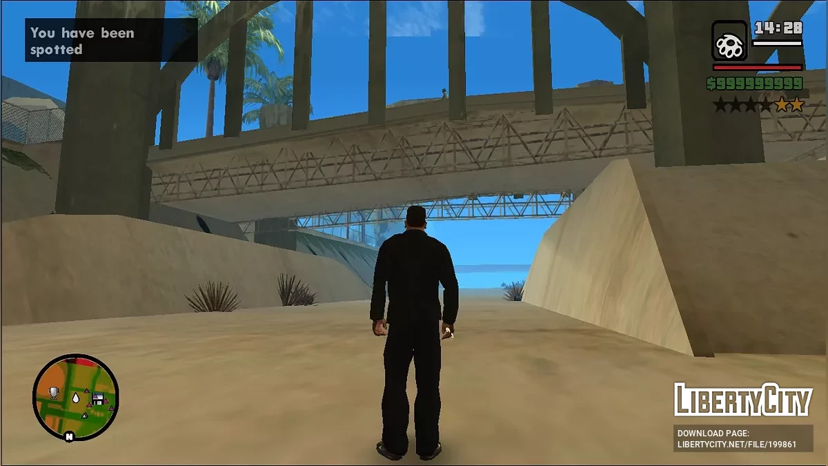 Система приховування рівня розшуку (SA) / GTA San Andreas