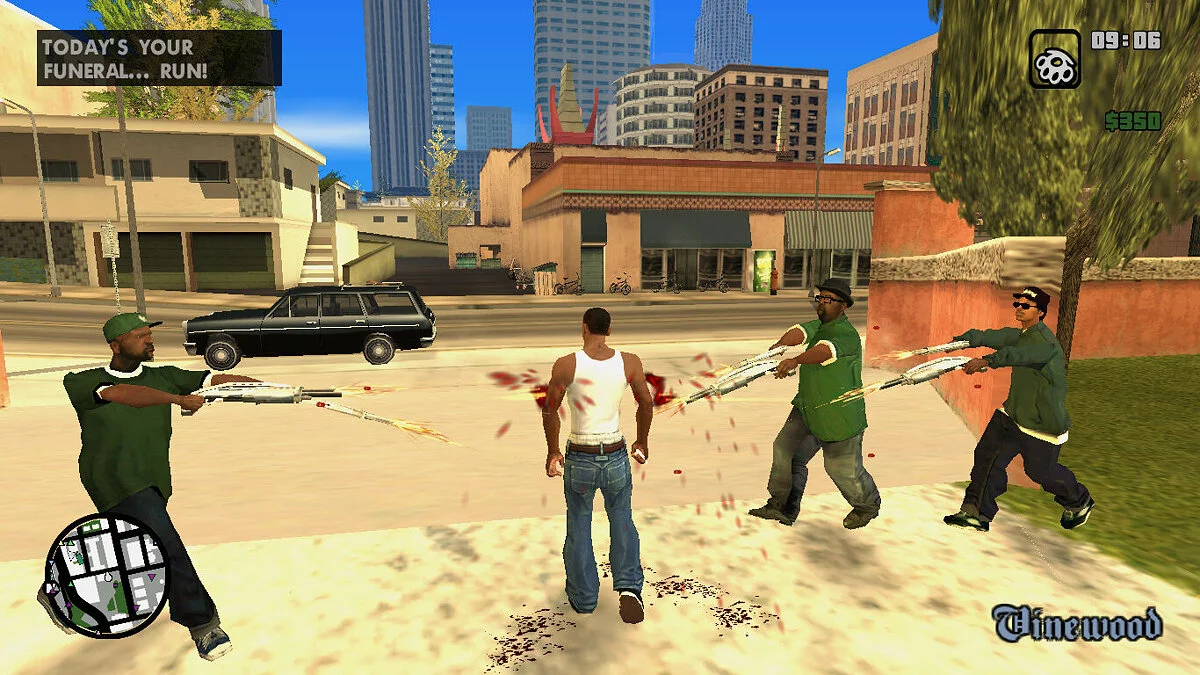 GTA SA ، لكن الجميع يكره CJ حقًا / جي تي إيه سان أندرياس
