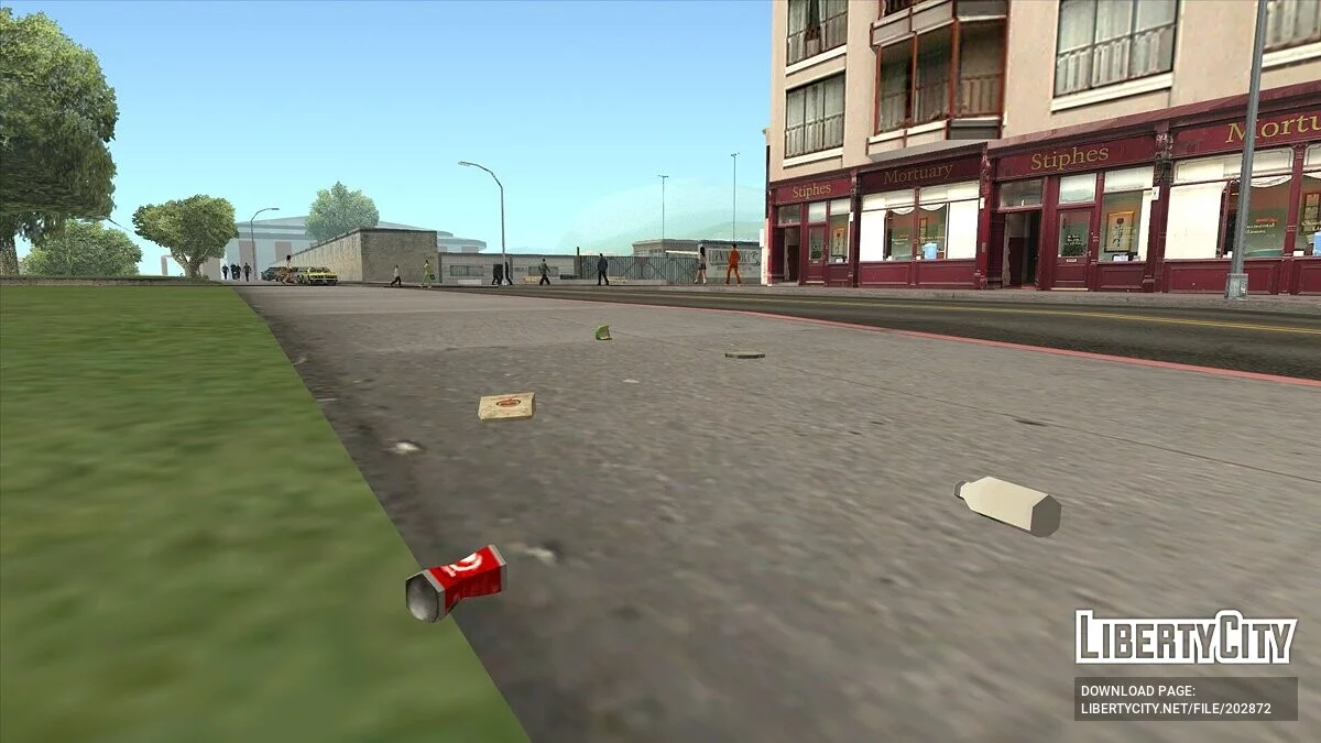 Müll wie in GTA 4 / GTA San Andreas
