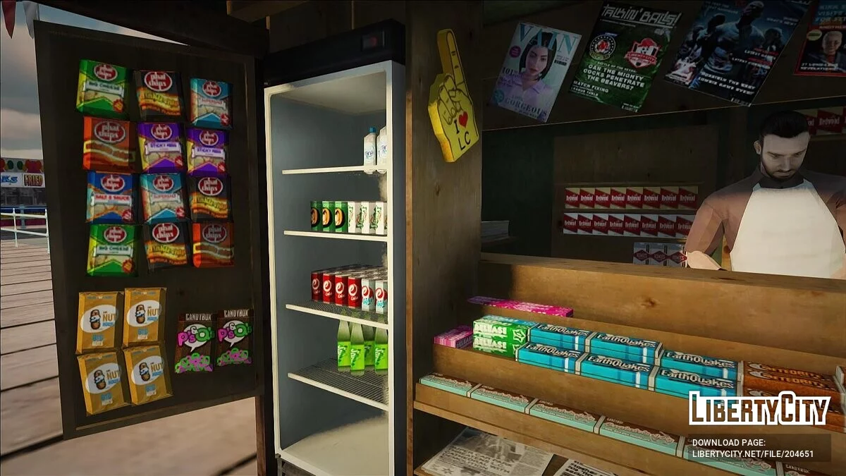 Nuevo puesto de comida al estilo GTA 4 / GTA San Andreas