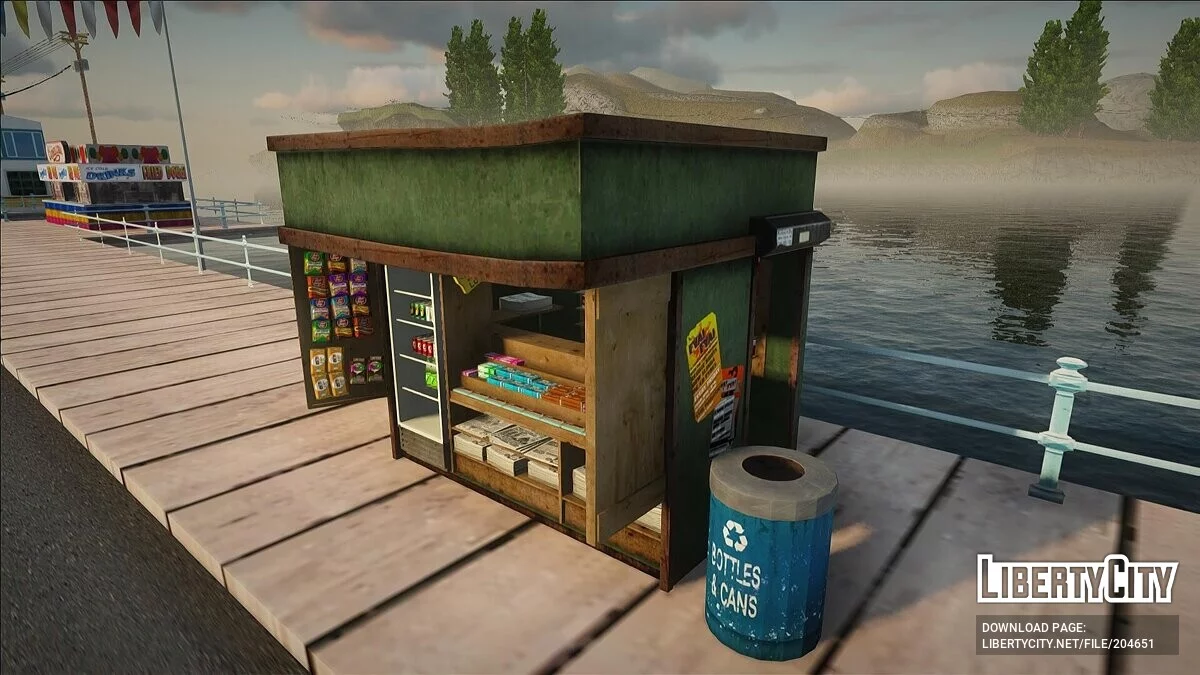 Nuevo puesto de comida al estilo GTA 4 / GTA San Andreas