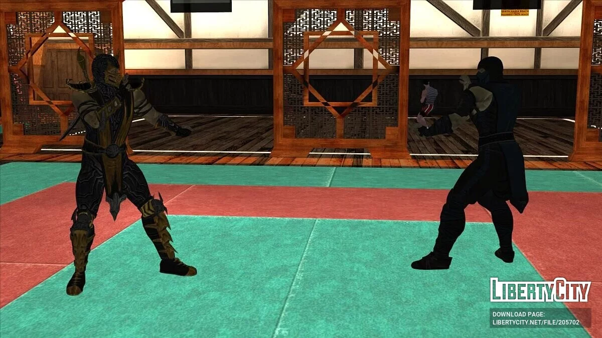 Fighting Games Big Crossover / GTA San Andreas