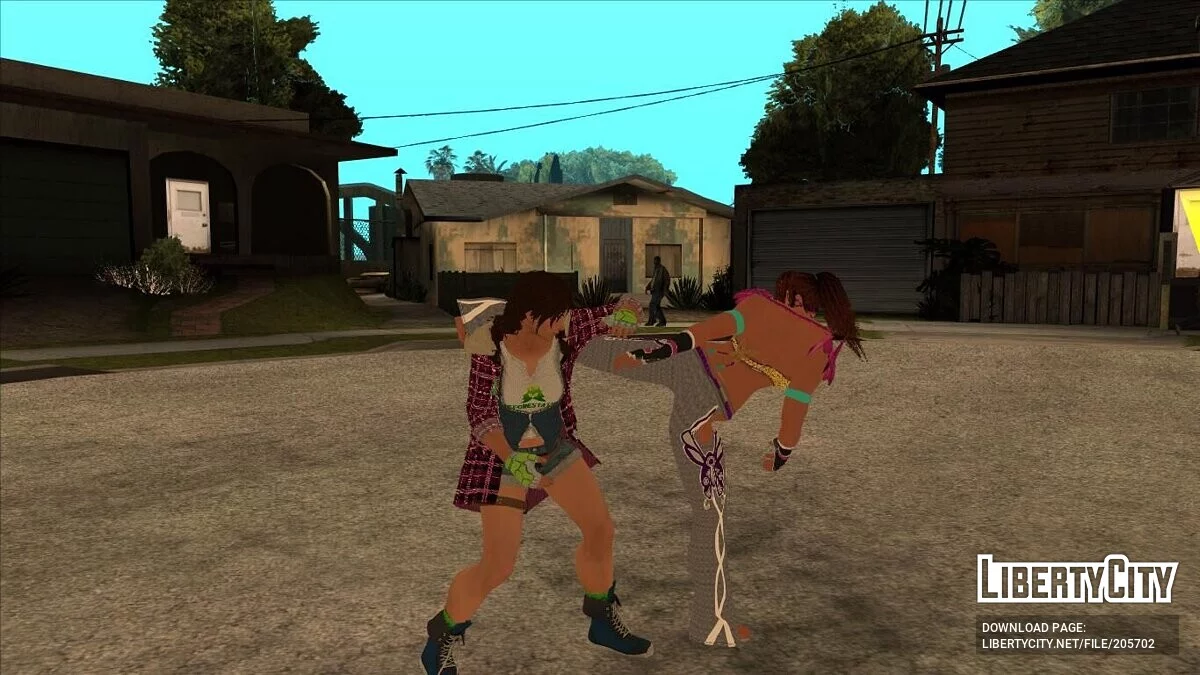 Fighting Games Big Crossover / GTA San Andreas