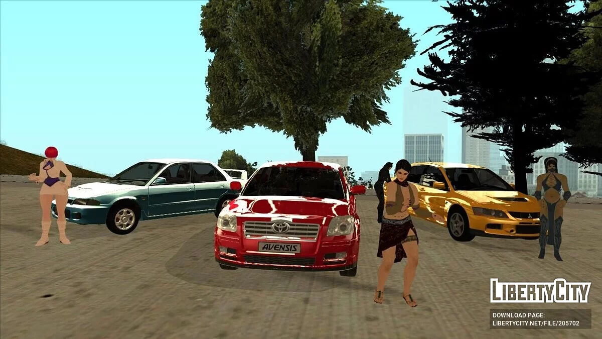 Fighting Games Big Crossover / GTA San Andreas