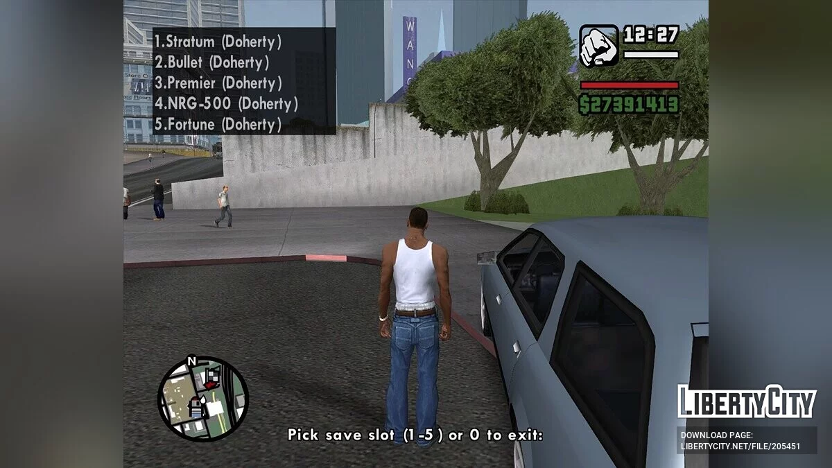 Park Car / GTA San Andreas