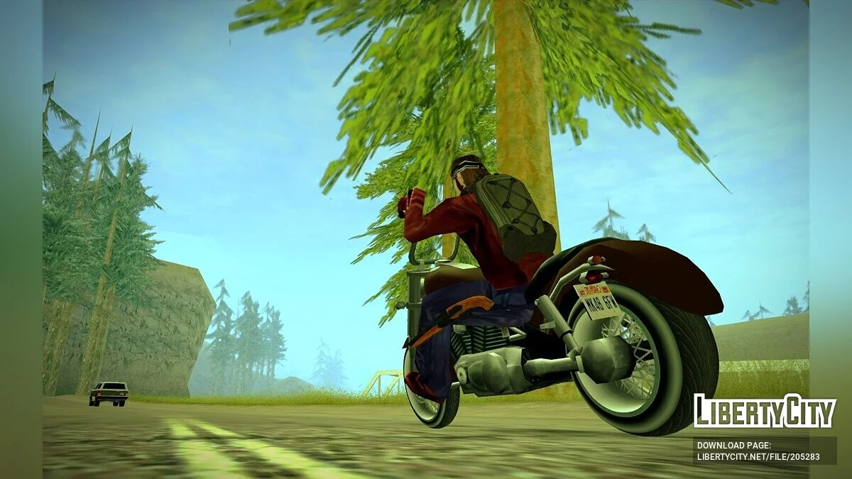 Зброя на гравцеві / GTA San Andreas