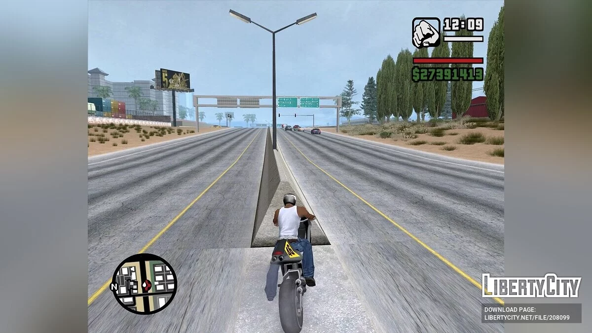 Otoyol Trafik Yoğunluğunun Değiştirilmesi / GTA San Andreas